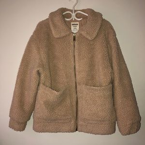 beige garage teddy coat/jacket